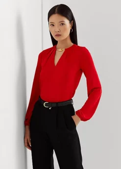 Haut Bordé D'un Logo En Jersey Stretch