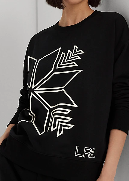 Pull Motif Flocon De Neige Coton éponge 5 Pull Motif Flocon De Neige Coton éponge – Image 5