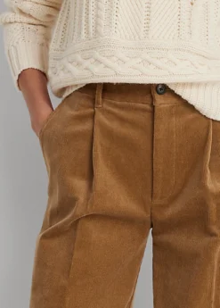 Jupe-culotte à Pinces Velours Côtelé 9 Jupe-culotte à Pinces Velours Côtelé -Pas Cher T-Shirts Hauts Magasin s7 1493632 alternate4