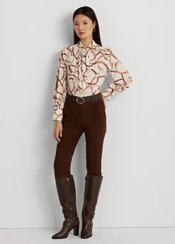 Chemise Lavallière Georgette à Motif 7 Chemise Lavallière Georgette à Motif -Pas Cher T-Shirts Hauts Magasin s7 1493679 alternate1