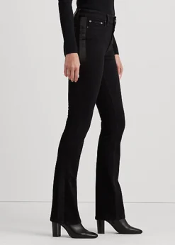 Jean Bootcut Taille Haute Rayé En Satin -Pas Cher T-Shirts Hauts Magasin s7 1493682 alternate2