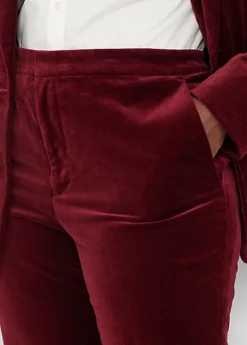 Pantalon Droit En Velours Stretch -Pas Cher T-Shirts Hauts Magasin s7 1493892 alternate4