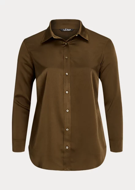 Chemisier En Charmeuse De Satin 2 Chemisier En Charmeuse De Satin – Image 2