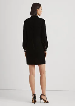 Robe Col Cheminée Boutonnée En Velours -Pas Cher T-Shirts Hauts Magasin s7 1494164 alternate3