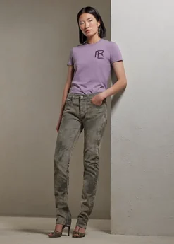 T-shirt RL Décoré En Jersey De Coton -Pas Cher T-Shirts Hauts Magasin s7 1494189 alternate1