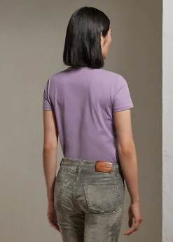 T-shirt RL Décoré En Jersey De Coton -Pas Cher T-Shirts Hauts Magasin s7 1494189 alternate3