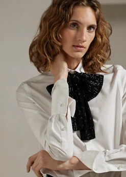 Chemisier Aston En Popeline De Coton -Pas Cher T-Shirts Hauts Magasin s7 1494199 alternate4