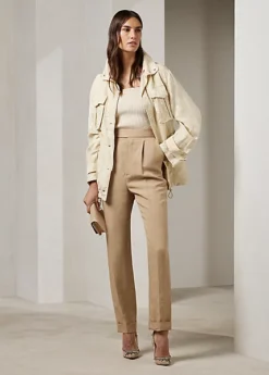 Pantalon Evanne En Lin Mélangé