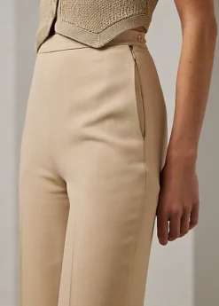 Pantalon Texturé En Sergé à Chevrons -Pas Cher T-Shirts Hauts Magasin s7 1499823 alternate4