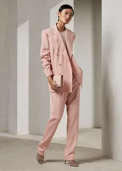 Pantalon Evanne En Gabardine De Laine