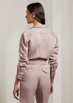 Chemise Adrien En Lin Relaxed Fit -Pas Cher T-Shirts Hauts Magasin s7 1499868 alternate3