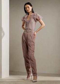 Chemisier Rachael Volanté En Tulle -Pas Cher T-Shirts Hauts Magasin s7 1499874 alternate1