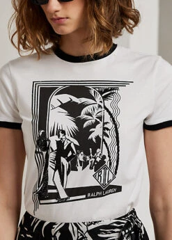 T-shirt Jazz Club Orné Jersey De Coton 9 T-shirt Jazz Club Orné Jersey De Coton -Pas Cher T-Shirts Hauts Magasin s7 1499880 alternate4