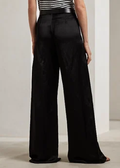 Pantalon Leora En Lin Mélangé -Pas Cher T-Shirts Hauts Magasin s7 1500233 alternate3