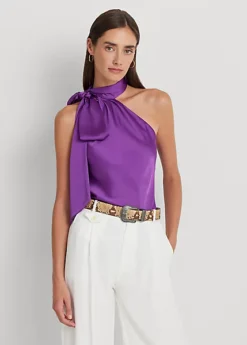 Chemisier Lavallière Dos Nu En Charmeuse