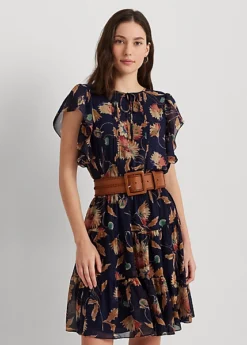 Robe Lavallière En Georgette Froissée 7 Robe Lavallière En Georgette Froissée -Pas Cher T-Shirts Hauts Magasin s7 1500480 alternate1