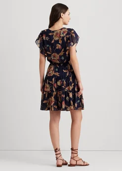 Robe Lavallière En Georgette Froissée 8 Robe Lavallière En Georgette Froissée -Pas Cher T-Shirts Hauts Magasin s7 1500480 alternate3