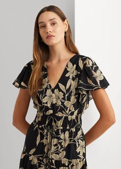 Maxi Robe Gitane Fleurie Voile De Coton -Pas Cher T-Shirts Hauts Magasin s7 1500547 alternate1