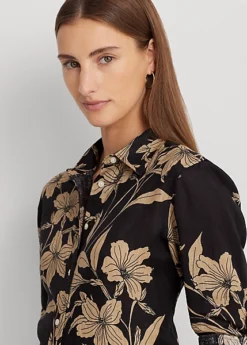 Haut Fleuri En Lin 9 Haut Fleuri En Lin -Pas Cher T-Shirts Hauts Magasin s7 1500569 alternate4