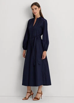 Robe-chemise Ceinturée Coton Et Dentelle 10 Robe-chemise Ceinturée Coton Et Dentelle -Pas Cher T-Shirts Hauts Magasin s7 1500659 alternate4