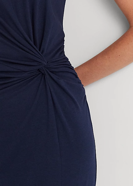 Robe Sans Manches Torsadée En Jersey 5 Robe Sans Manches Torsadée En Jersey – Image 5