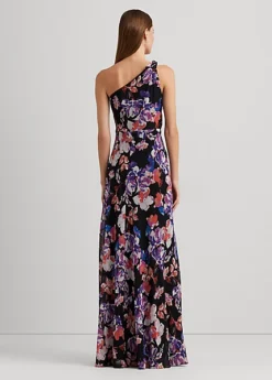 Robe Asymétrique En Georgette Fleurie 8 Robe Asymétrique En Georgette Fleurie -Pas Cher T-Shirts Hauts Magasin s7 1500686 alternate3