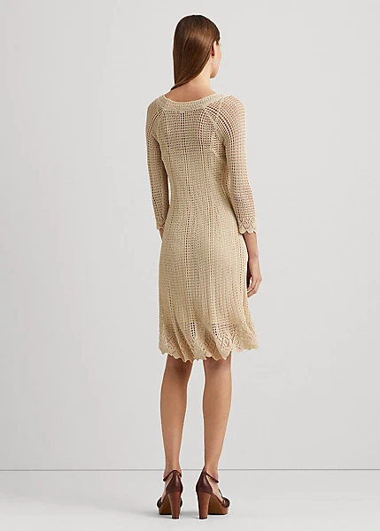 Robe En Tricot Pointelle 4 Robe En Tricot Pointelle – Image 4