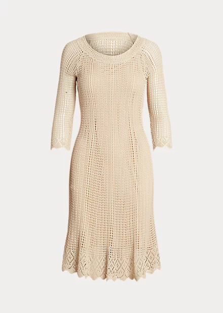 Robe En Tricot Pointelle 2 Robe En Tricot Pointelle – Image 2