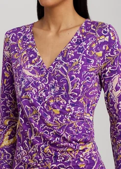 Haut Col En V Croisé En Jersey -Pas Cher T-Shirts Hauts Magasin s7 1500788 alternate4