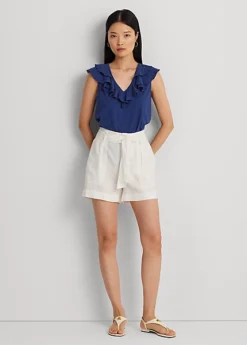 T-shirt Volanté En Jersey Flammé -Pas Cher T-Shirts Hauts Magasin s7 1500794 alternate1