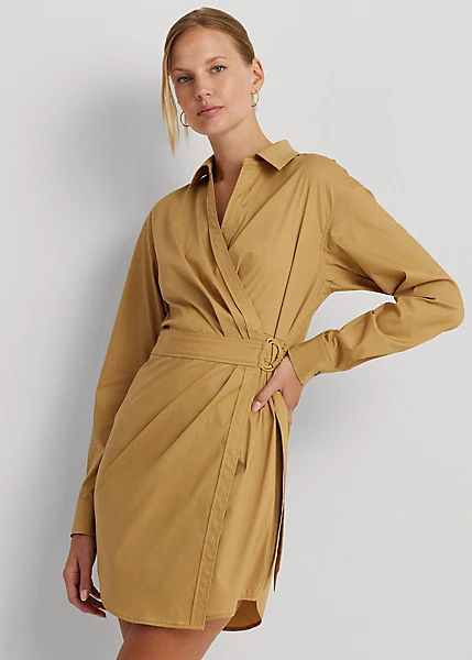 Robe-chemise Portefeuille Coton Stretch 3 Robe-chemise Portefeuille Coton Stretch – Image 3