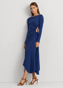 Robe à Manches Longues En Jersey Stretch