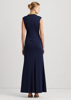 Robe En Jersey Stretch Avec Chaîne -Pas Cher T-Shirts Hauts Magasin s7 1502769 alternate3