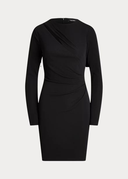 Robe De Cocktail Plissée Jersey Stretch 2 Robe De Cocktail Plissée Jersey Stretch – Image 2