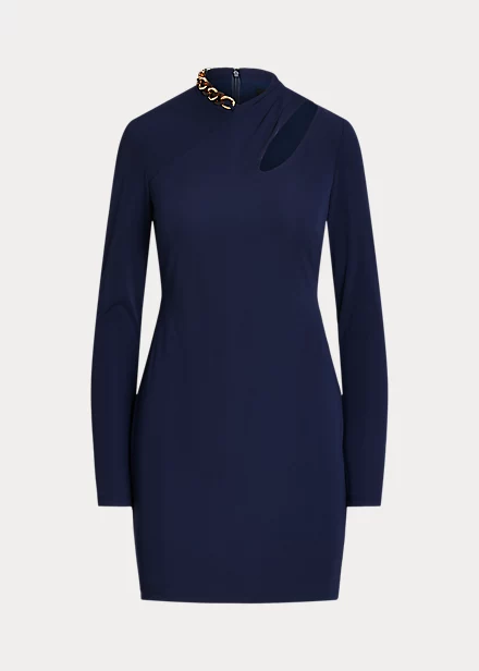 Robe De Cocktail à Chaîne En Jersey 2 Robe De Cocktail à Chaîne En Jersey – Image 2