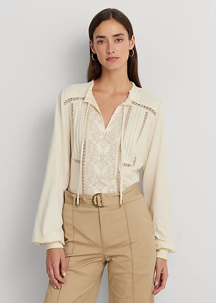 Haut Lavallière Brodé En Jersey 1 Haut Lavallière Brodé En Jersey