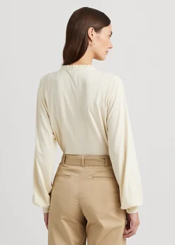 Haut Lavallière Brodé En Jersey 8 Haut Lavallière Brodé En Jersey -Pas Cher T-Shirts Hauts Magasin s7 1502816 alternate3