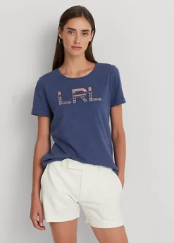 T-shirt Logo En Jersey De Coton