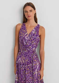 Robe Sans Manches à Motif Voile De Coton 7 Robe Sans Manches à Motif Voile De Coton -Pas Cher T-Shirts Hauts Magasin s7 1502820 alternate1