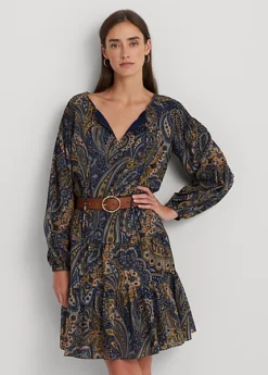 Robe Gitane Motif Cachemire Voile Coton -Pas Cher T-Shirts Hauts Magasin s7 1504263 alternate1