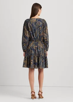 Robe Gitane Motif Cachemire Voile Coton -Pas Cher T-Shirts Hauts Magasin s7 1504263 alternate3